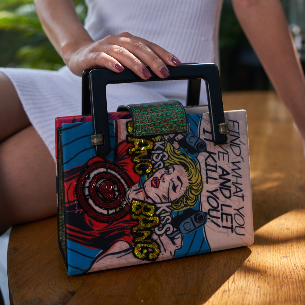 Comic Pow Canvas Bag