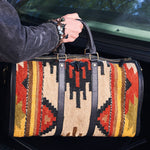 Geometric Carpet Duffle Bag