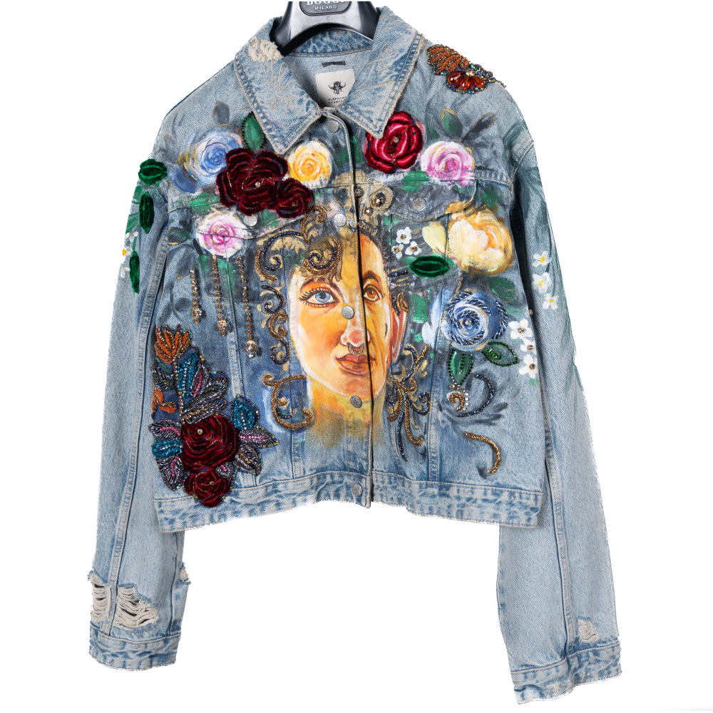 Wings of Faith Denim Jacket