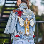 Wings of Faith Denim Jacket